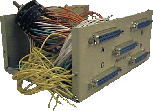 [Photo of inside a printer switch]